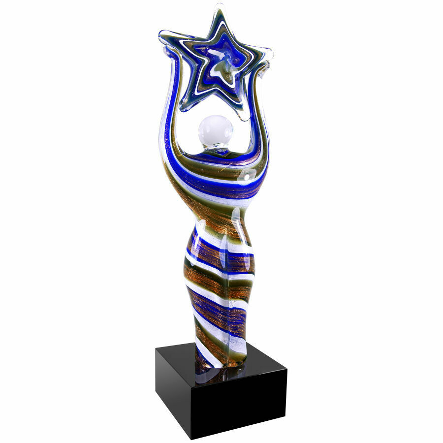 Glass Figure with Star