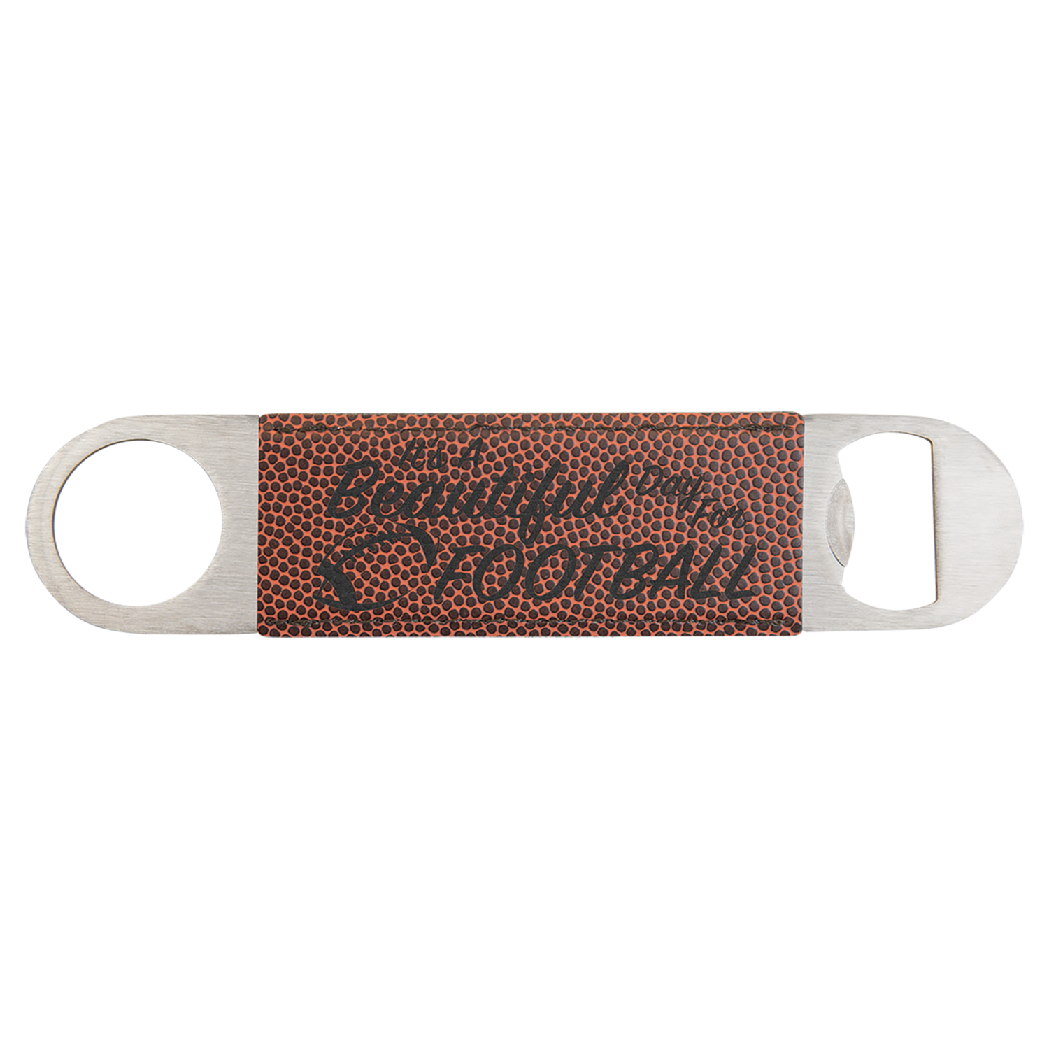 Sports Themed Leatherette Bottle Openers
