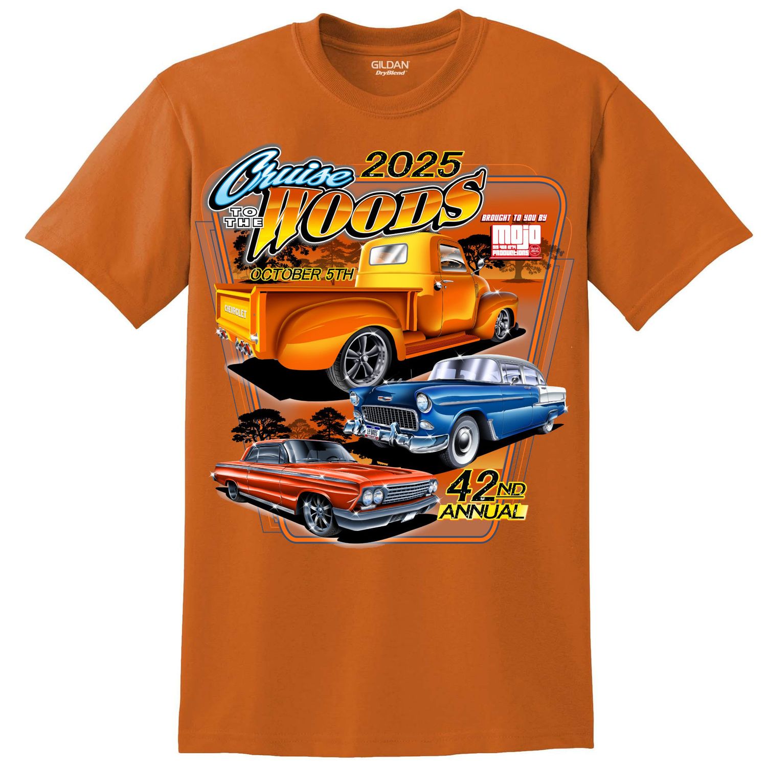 Members Event T-shirt - Texas Orange