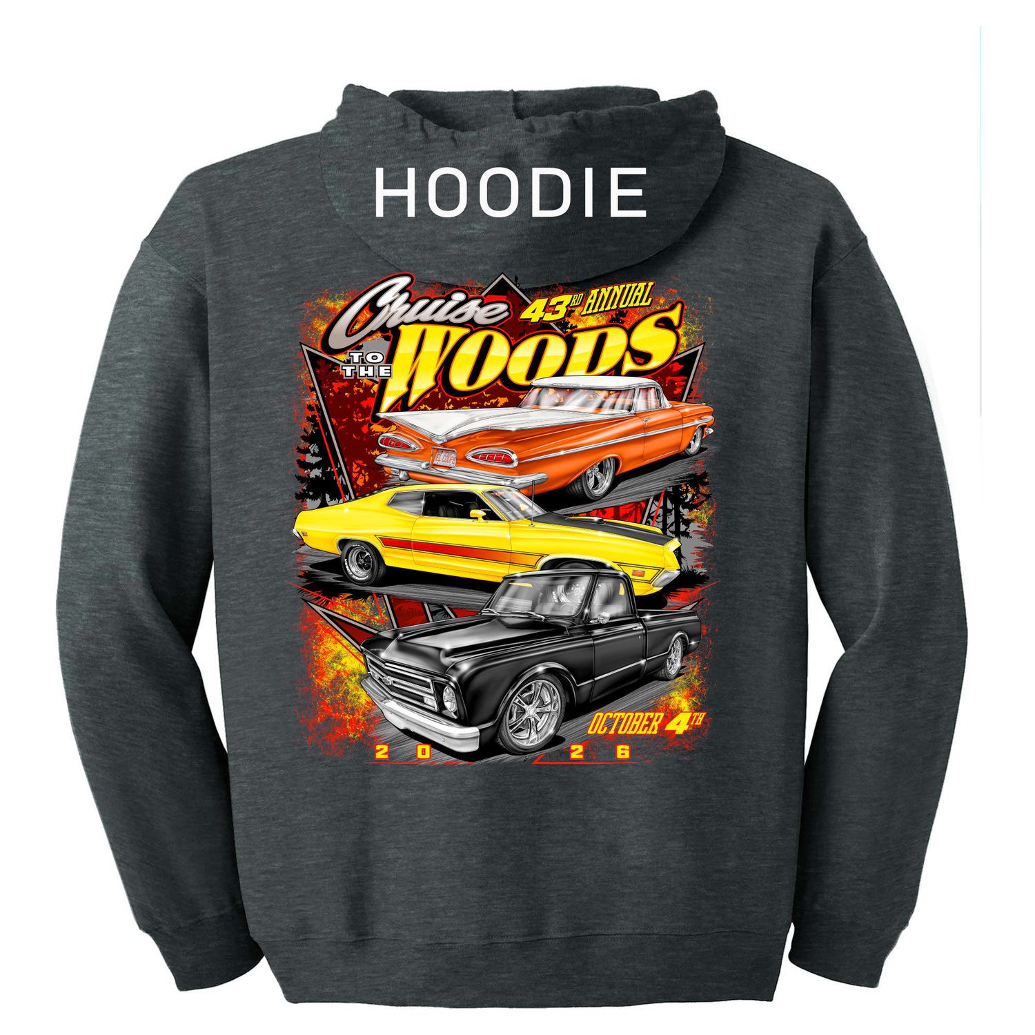 CTW Event  Hoodie - DARK HEATHER