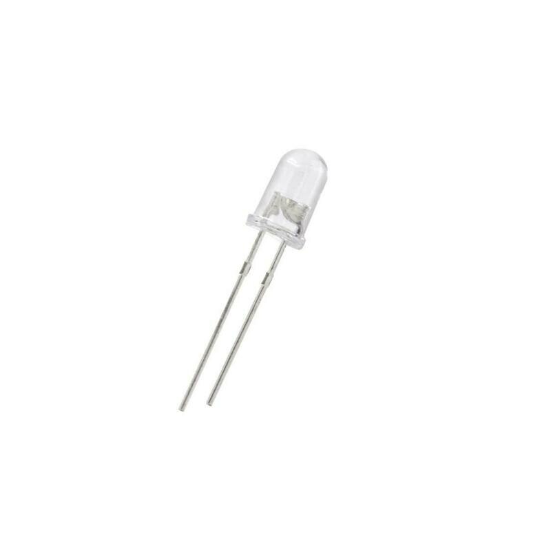 LED Diamètre 5 mm/18mm Blanc 3V