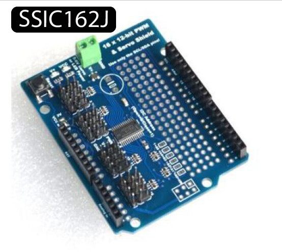 Carte d&#39;extension contrôleur servomoteur 16 canaux 12 bits Interface I2C PCA9685