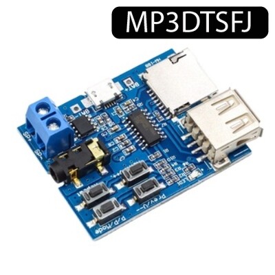 Module amplificateur décodeur MP3 avec carte extension TF