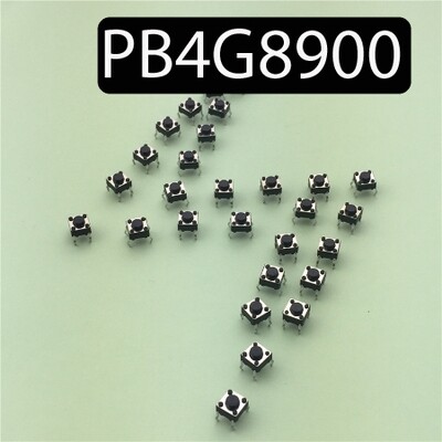 Bouton-Poussoir Micro-interrupteur Direct Plug-in 6x6x4.3 MM 4 broches G89  DIP Top Cuivre