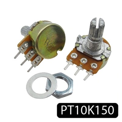 Potentiomètre linéaire 15mm B10K