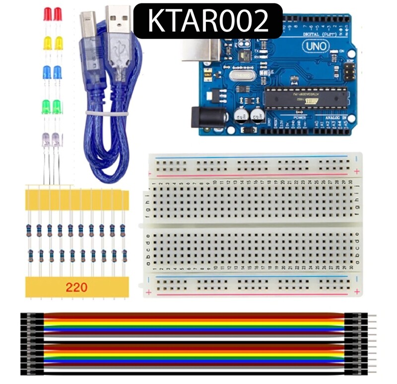 Kit d&#39;initiation à la robotique : jeu de lumière avec tutoriel en français de 37 pages et exemples de codes