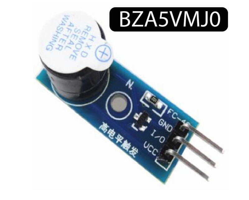 Buzzer actif montée sur carte PCB pour arduino
