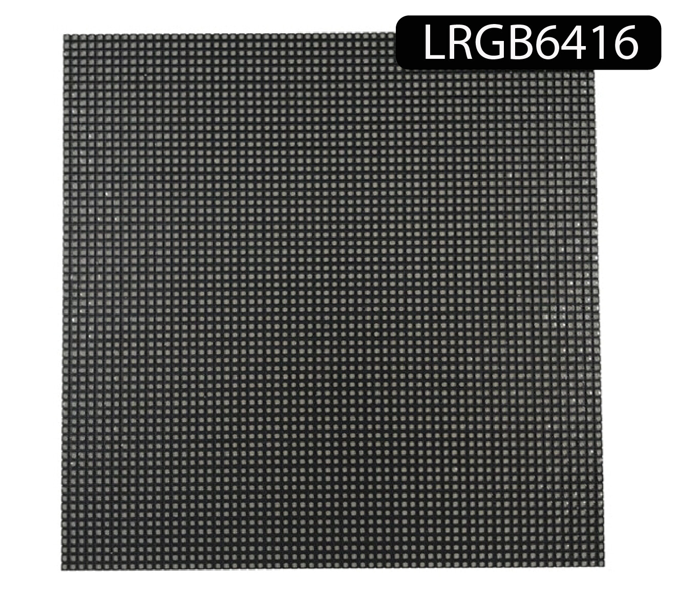 Matrice de LED RVB polychrome d'intérieur 
d'espacement 2.5 mm 160 x 160mm Résolution 64x64 pixels