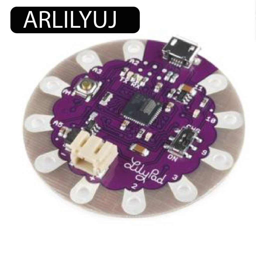 Lilypad 328 microcontrôleur ATmega328P connectable 32u4 (compatible avec carte Arduino)