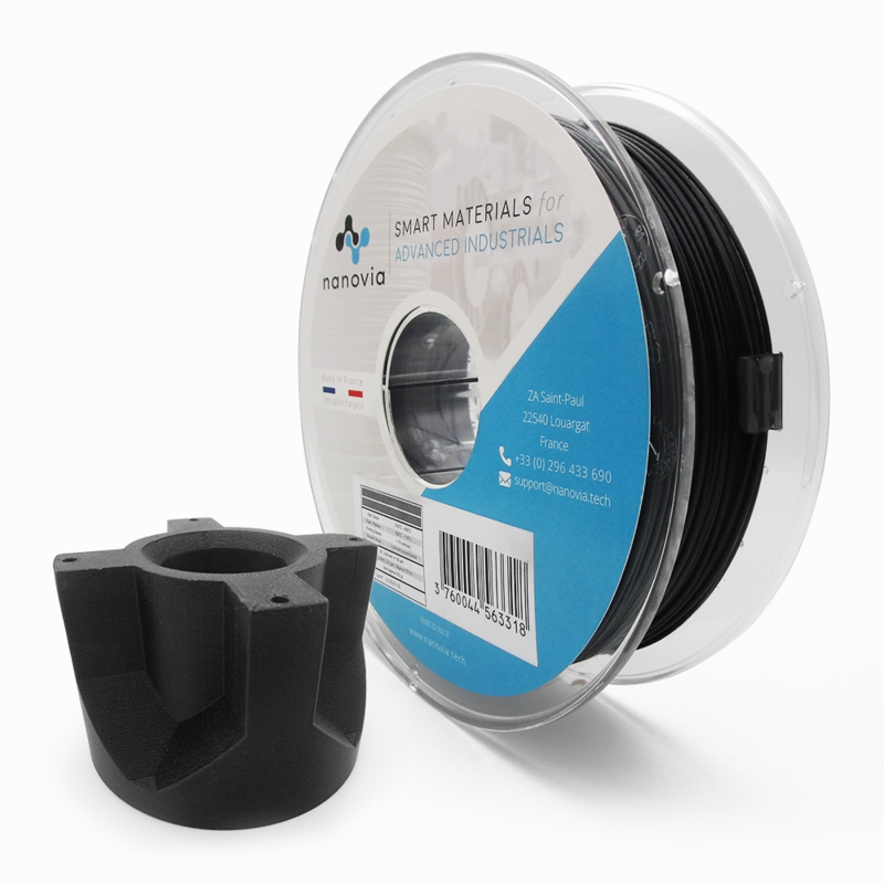 Nanovia ABS CF : renforcé en fibres de carbone 500g