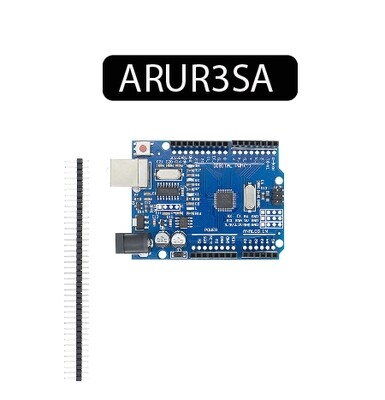 Carte microcontrôleur UNO R3 CH340G + puce MEGA328P SMD 16Mhz pour Arduino UNO R3 carte de développement Bleu