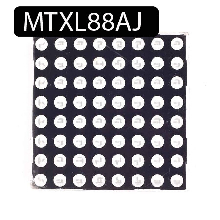 Matrice LED 8x8 3mm rouge 1588BS treillis lumineux sans contrôleur