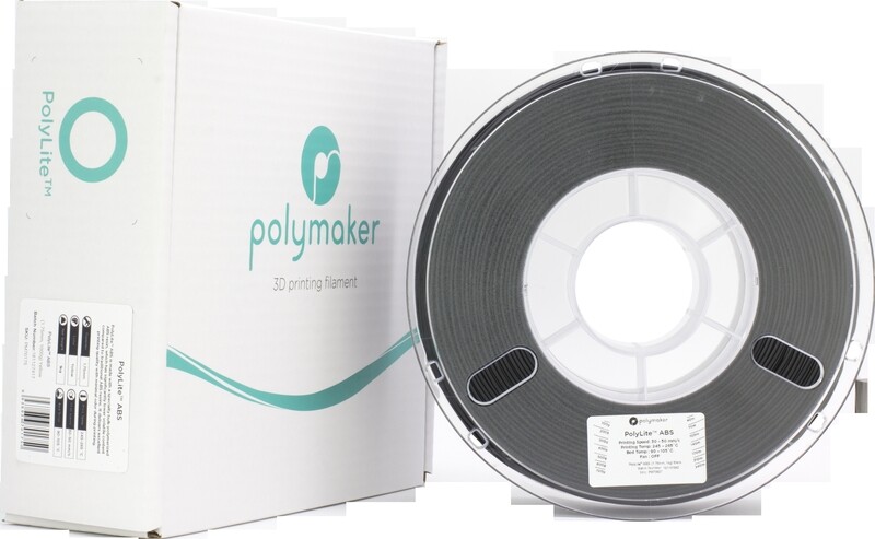 Polymaker PolyLite ABS (1.75mm, 1000g) noir