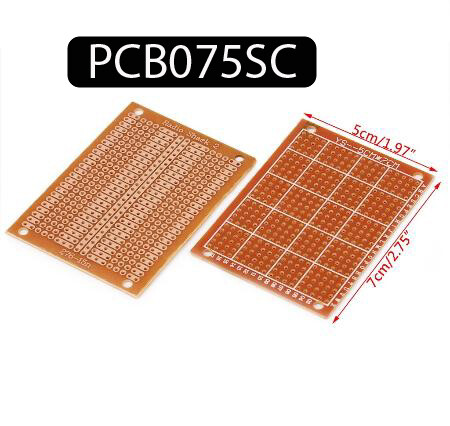 Plaque PCB 7 cm x 5 cm pour prototypage universel