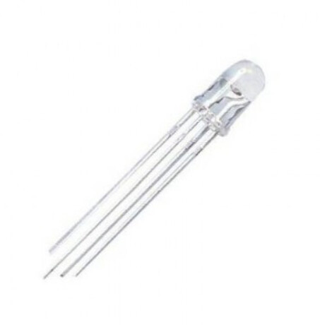 LED RGB 5 mm 4 broches cathode commune
