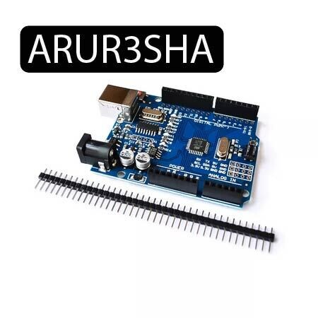 Carte microcontrôleur UNO R3 CH340G + puce MEGA328P SMD 16Mhz pour Arduino UNO R3 carte de développement Bleu