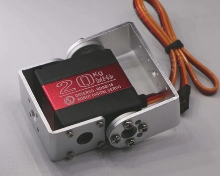 Servomoteur numérique à engrenage métallique 20kg pour Arduino RDS3218 : contrôle d'angle 270°