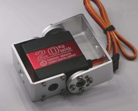 Servomoteur numérique à engrenage métallique 20kg pour Arduino RDS3218 : contrôle d&#39;angle 270°