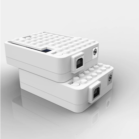 Boîtier en acrylique pour Arduino Uno R3 CH340g CH340 blanc