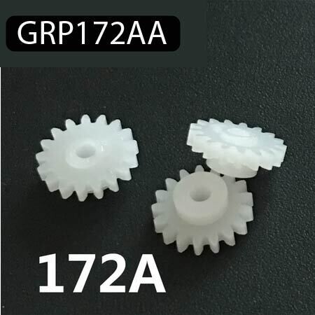 Lot de 5 Engrenages à éperon 17 dents trou de 2mm pour moteur CC