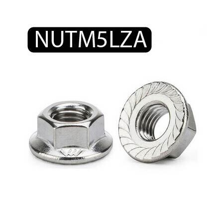 Ecrous à bride hexagonaux M5 Hex Nuts