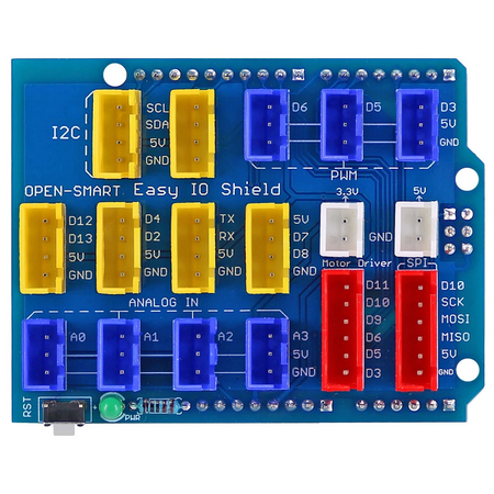 Bouclier d&#39;extension de capteur XH couleur prise facile empattement 2.54mm compatible avec Arduino