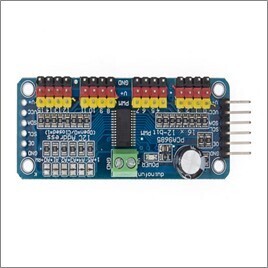 Contrôleur moteur pas à pas interface PWM/Servo Driver-I2C 16 canaux 12 bits PCA9685