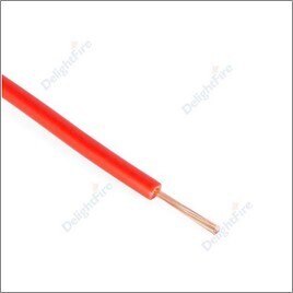 Câble électrique en cuivre multibrin 22AWG isolation en PVC étamé solide UL1007 longueur 10 m couleur rouge