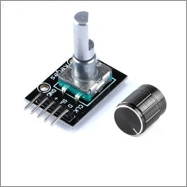 Encodeur potentiomètre 15x16.5mm avec capuchon