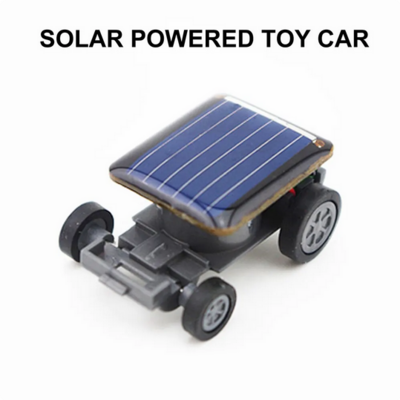 Mini voiture solaire assemblée expérience éducative