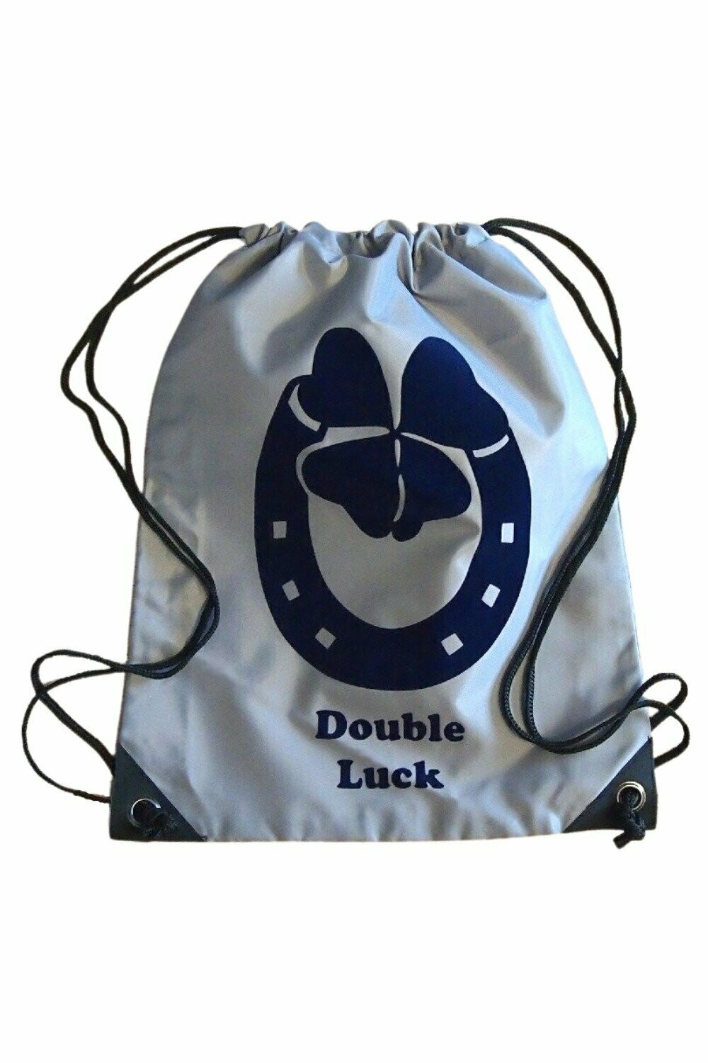Gymsack /obal na helmu "Double Luck" - šedá