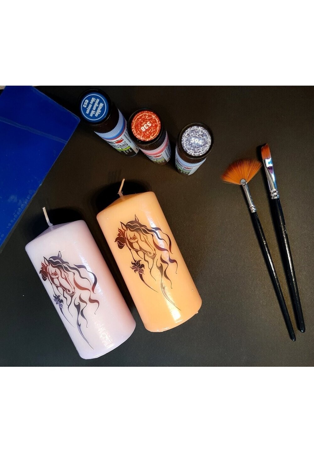 DIY Kreativní set „Zdobení svíčky“
