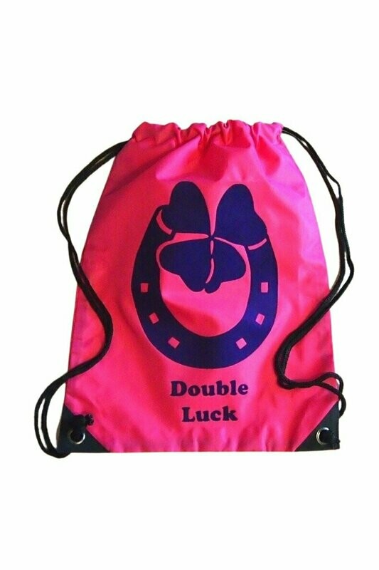 Gymsack /obal na helmu Gymsack /obal na helmu "Double Luck" - růžová