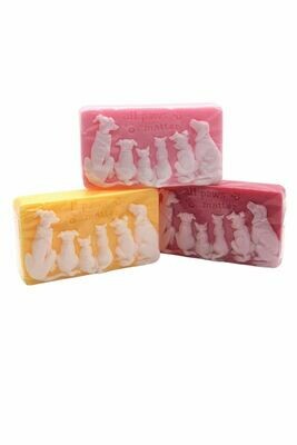 XXL Vonné mýdlo XXL Vonné mýdlo "All paws matter" - handmade - 3 luxusní vůně