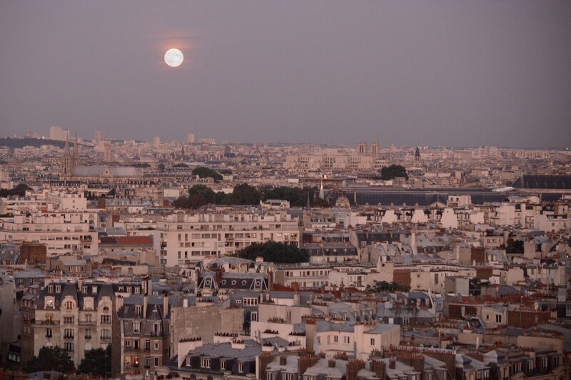 Paris seen from the tower