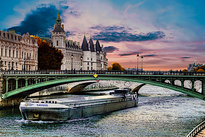La péniche de la conciergerie