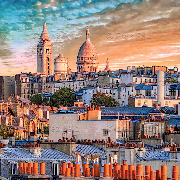 Sunset on Montmartre