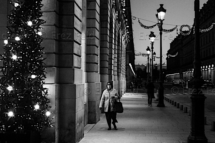 La dame masquée - Place Vendôme