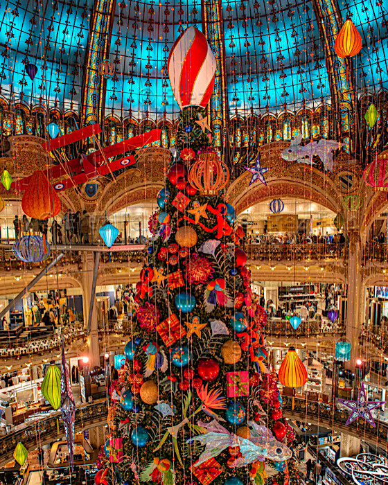 The beauty of Galeries Lafayette