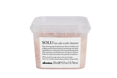 SOLU SEA SALT SCRUB CLEANSER 75 ML.