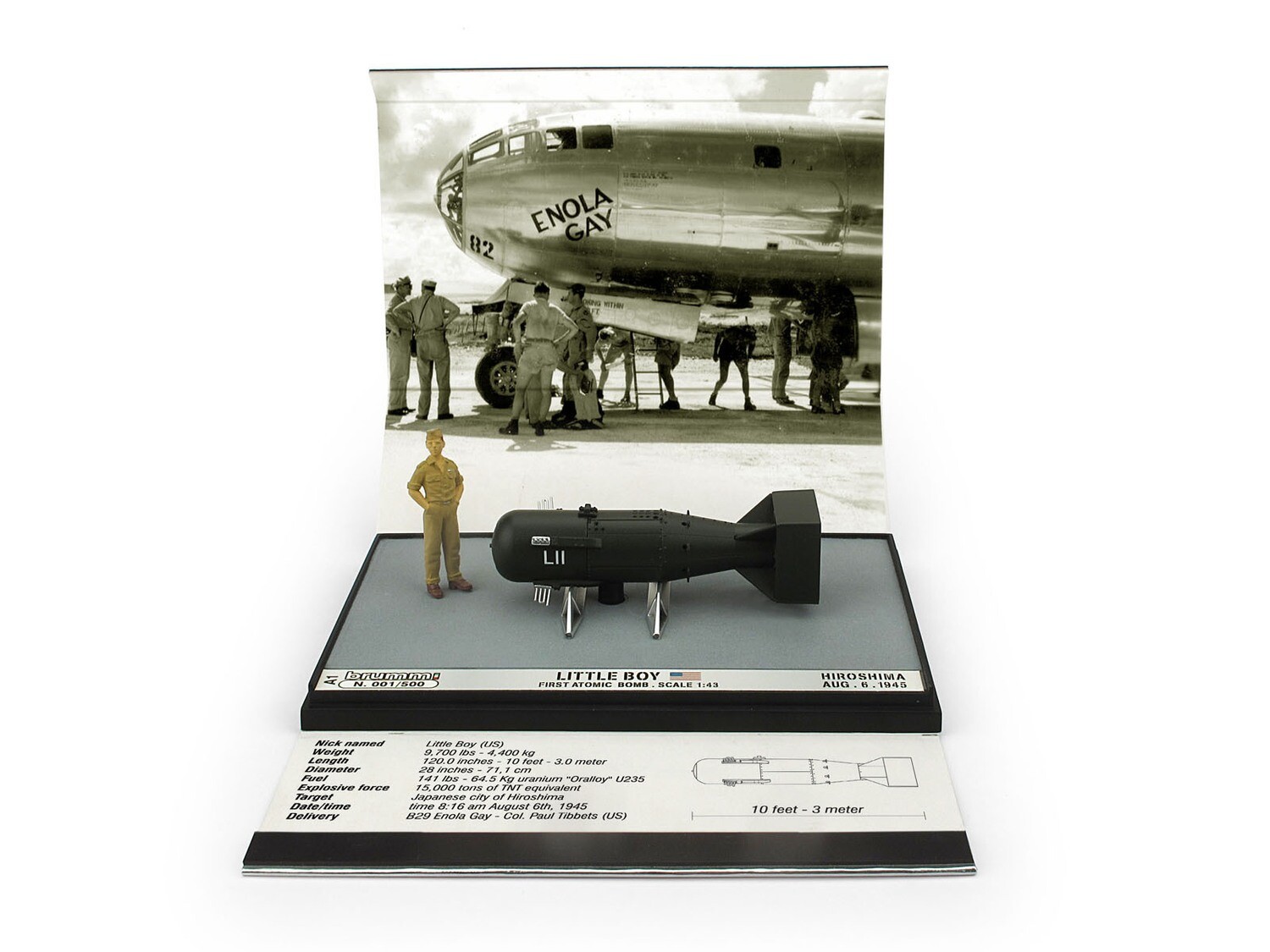 LITTLE BOY HIROSHIMA ATOM BOMB