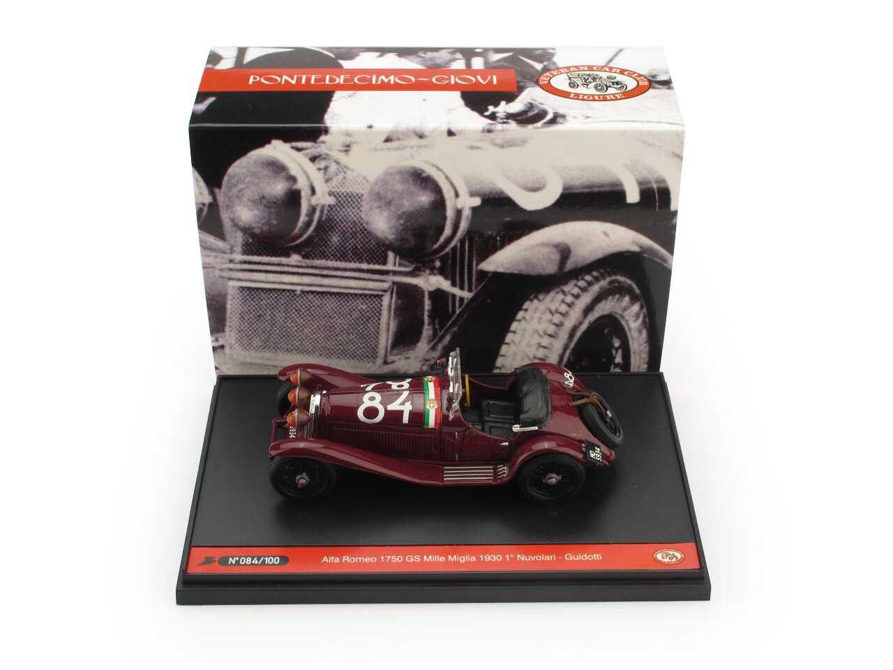 Alfa Romeo 1750 GS Mille Miglia 1930 1° Nuvolari - Guidotti