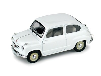 S0310A SEAT 600 Bianco, Grigio e Azzurro 1957