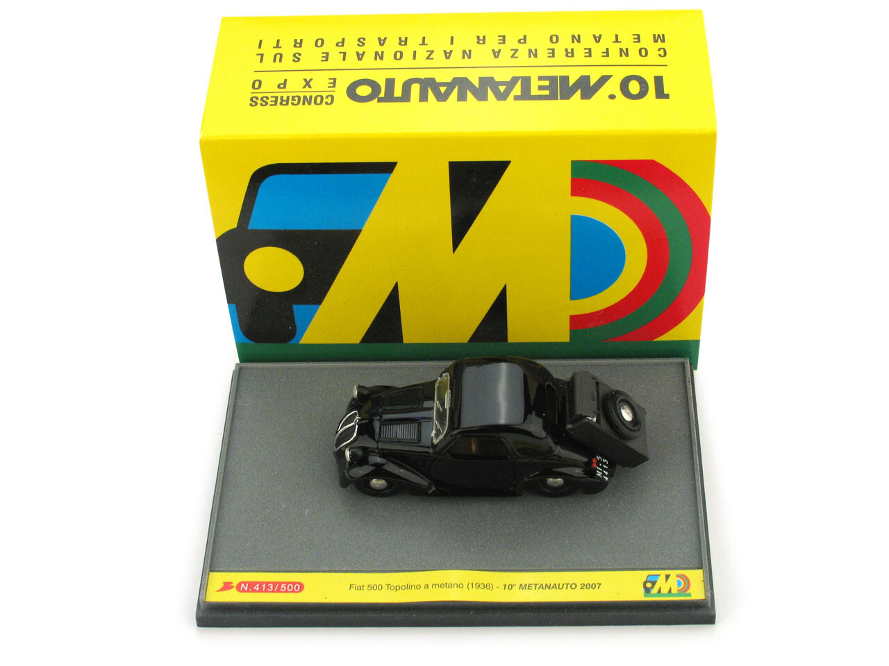 Fiat 500 Topolino alimentata a metano 1936