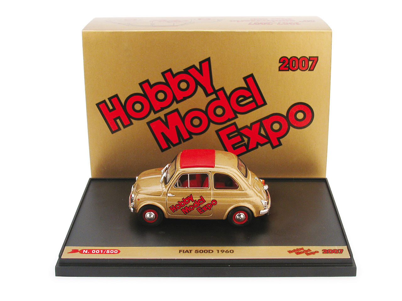 Fiat 500D 1960 HOBBY MODEL EXPO 2007
50° anniversario Fiat 500 1957-2007