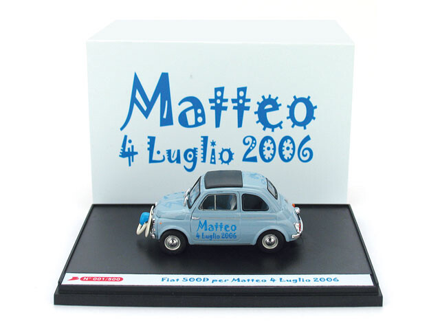 Fiat 500D Matteo 4 Luglio 2006