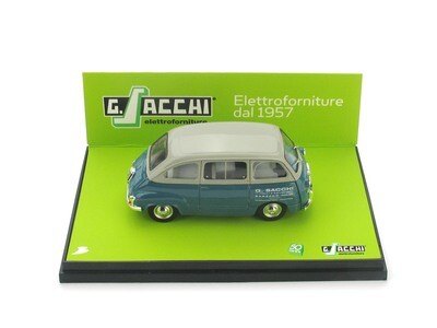 FIAT 600D 50 ANNI ELETTROFORNITURE G. SACCHI 1957-2007
