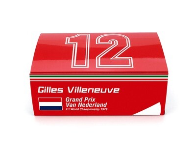 AS59B Ferrari 312 T4 G.P. Olanda 1979 Gilles Villeneuve #12