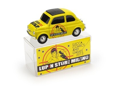 Fiat 500 Brums "Lupin Store Milano" Lucca &amp; Comics 2013