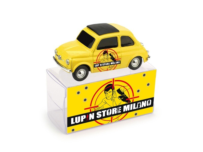 Fiat 500 Brums &quot;Lupin Store Milano&quot; 2013